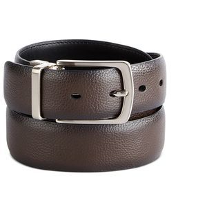 Club Room Men's Dress Belt Brown Size Small S 30-32 Reversible Leather